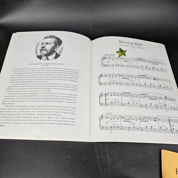 Piano Lesson Education Sheet Music Books Level 2A 2B 3 4 Intermed Adv Set 4 - Picture 12 of 16